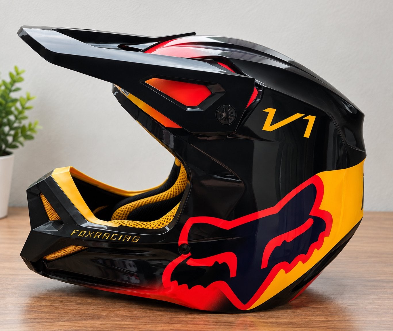Casque motocross FOX V1 – XL 61/62 cm – jamais porté, Autres marques, Femmes, XL, Casque intégral