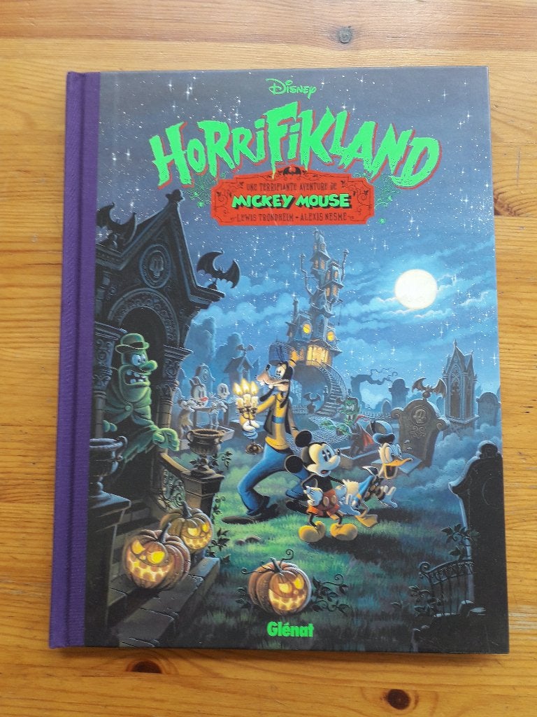 BD EO Mickey Mouse HORRIFIKLAND Trondheim Nesme Disney toilé, Livres, BD, Utilisé, Une BD, Enlèvement ou Envoi