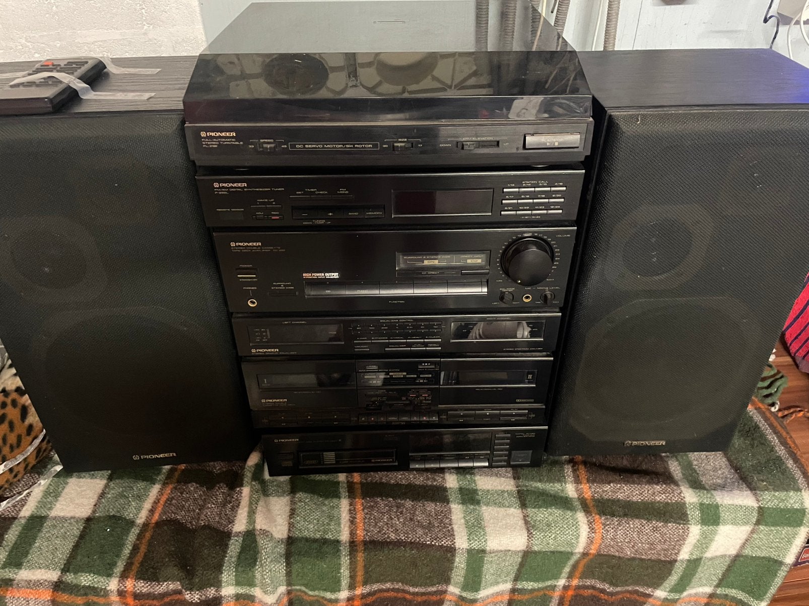 Pioneer sterio, Ophalen, Gebruikt, Pioneer