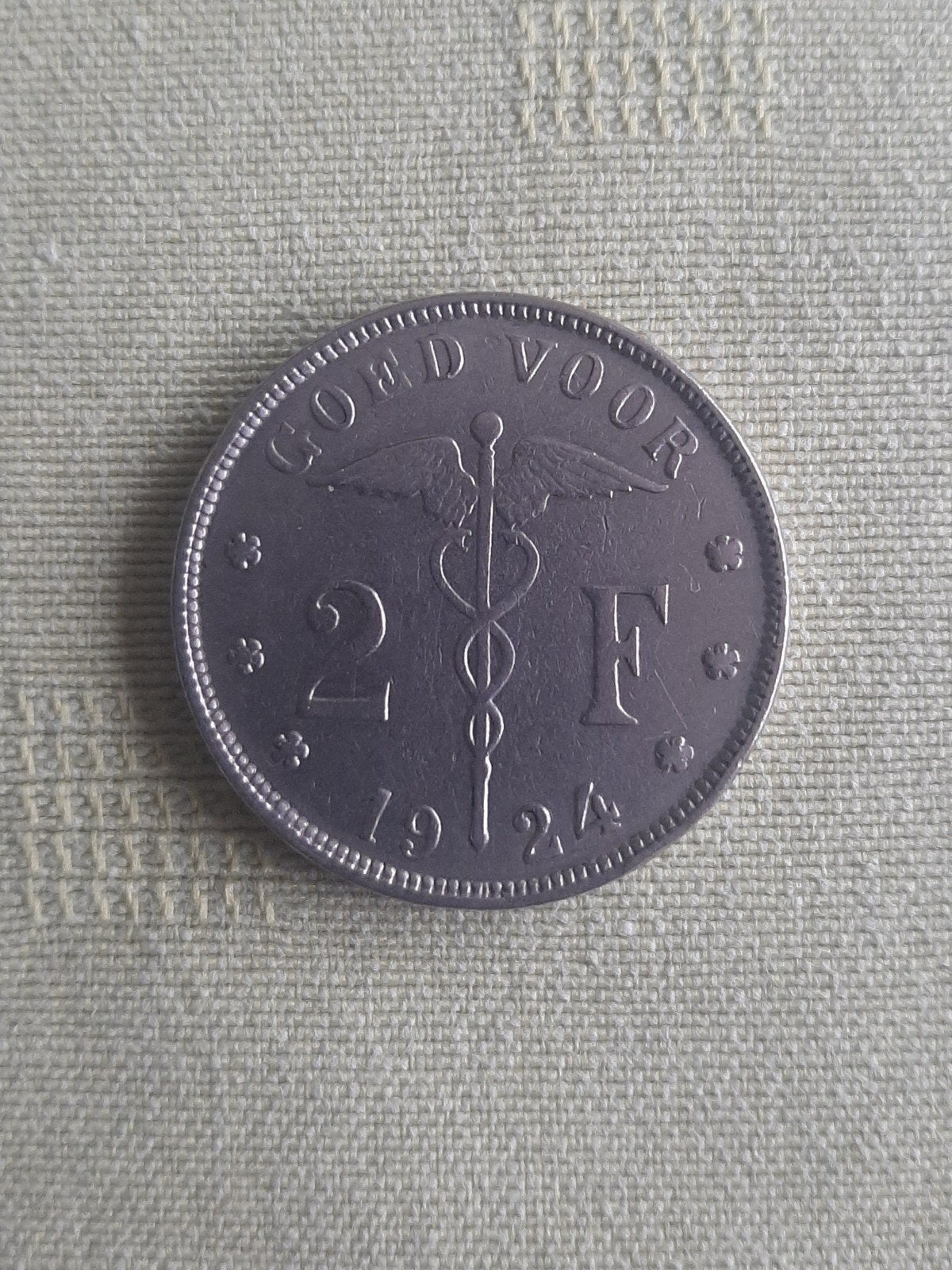 Albert Ier - 2 francs 1924 vol.
voir photos

frais d'expédit, Enlèvement ou Envoi