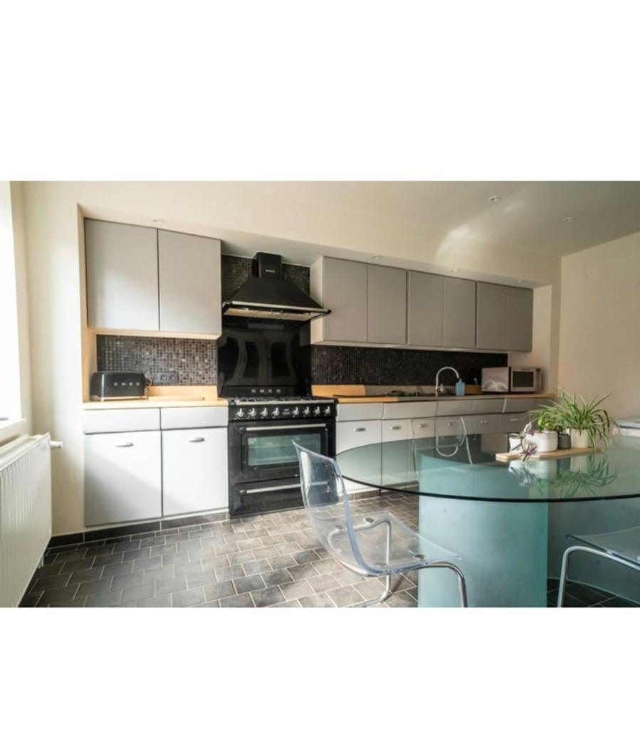 Glazen tafel, Huis en Inrichting, Ophalen