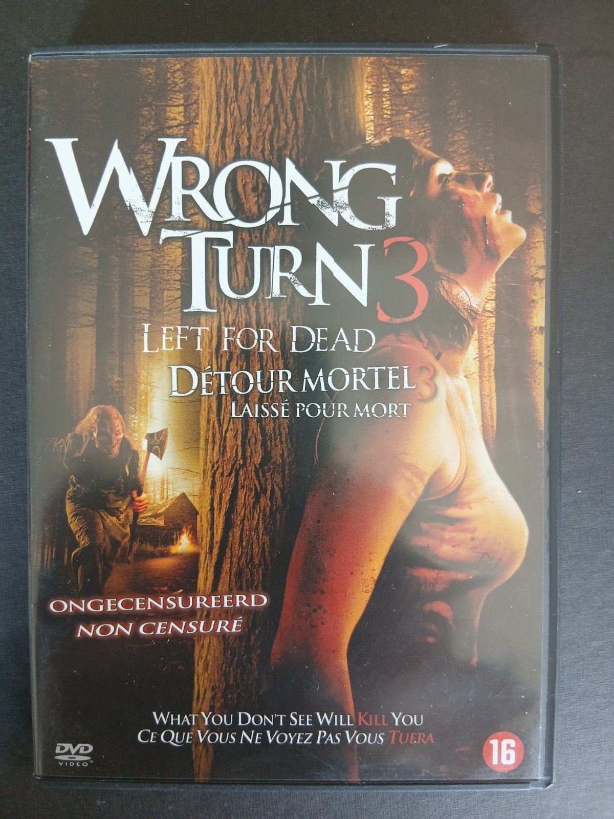 Wrong Turn (3) left for dead (2009) Janet Montgomery, Comme neuf, À partir de 16 ans, Anglais, Envoi