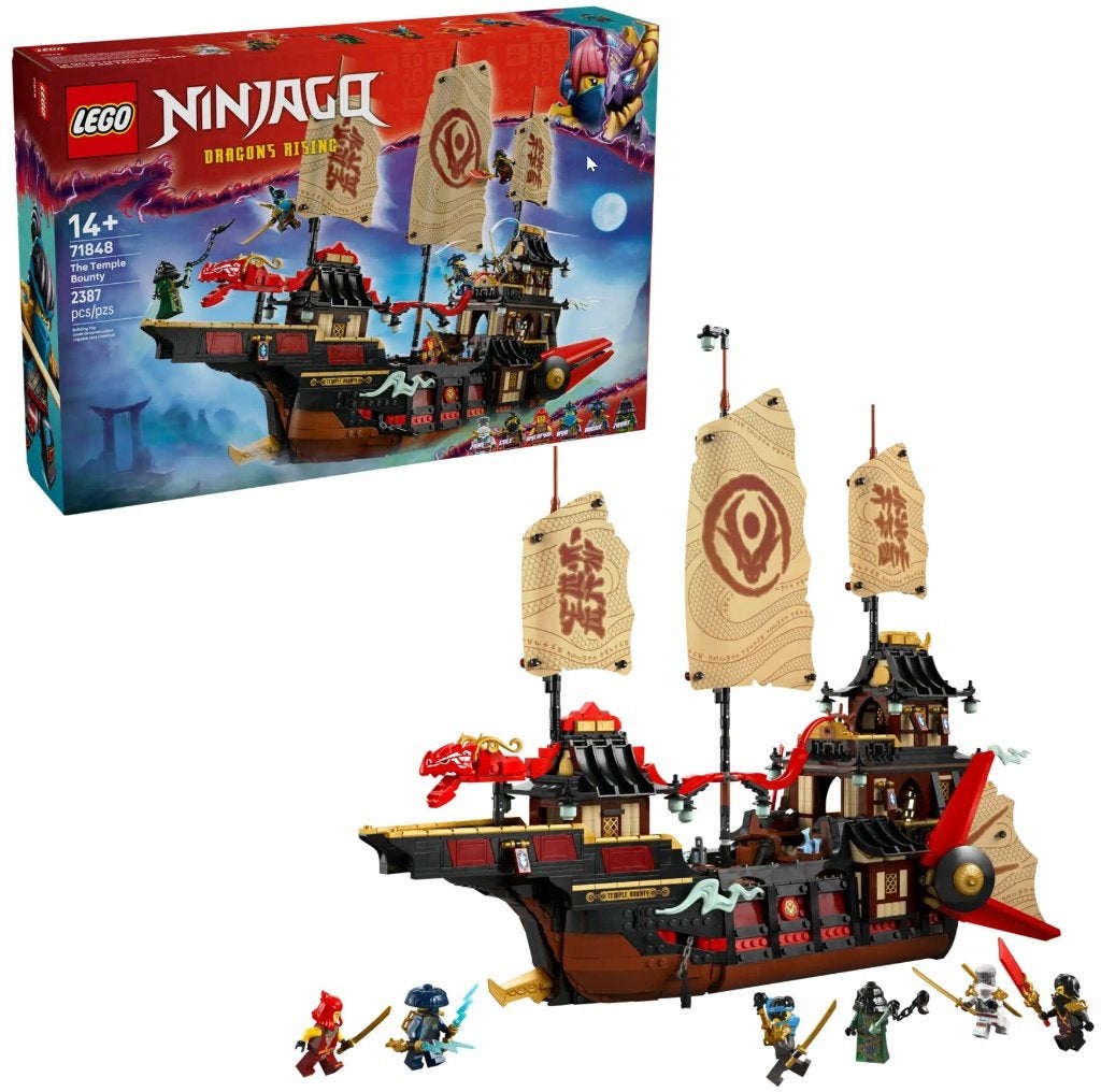 Lego Ninjago 71848 -  De Tempel Bounty, Neuf, Enlèvement ou Envoi, Lego, Ensemble complet