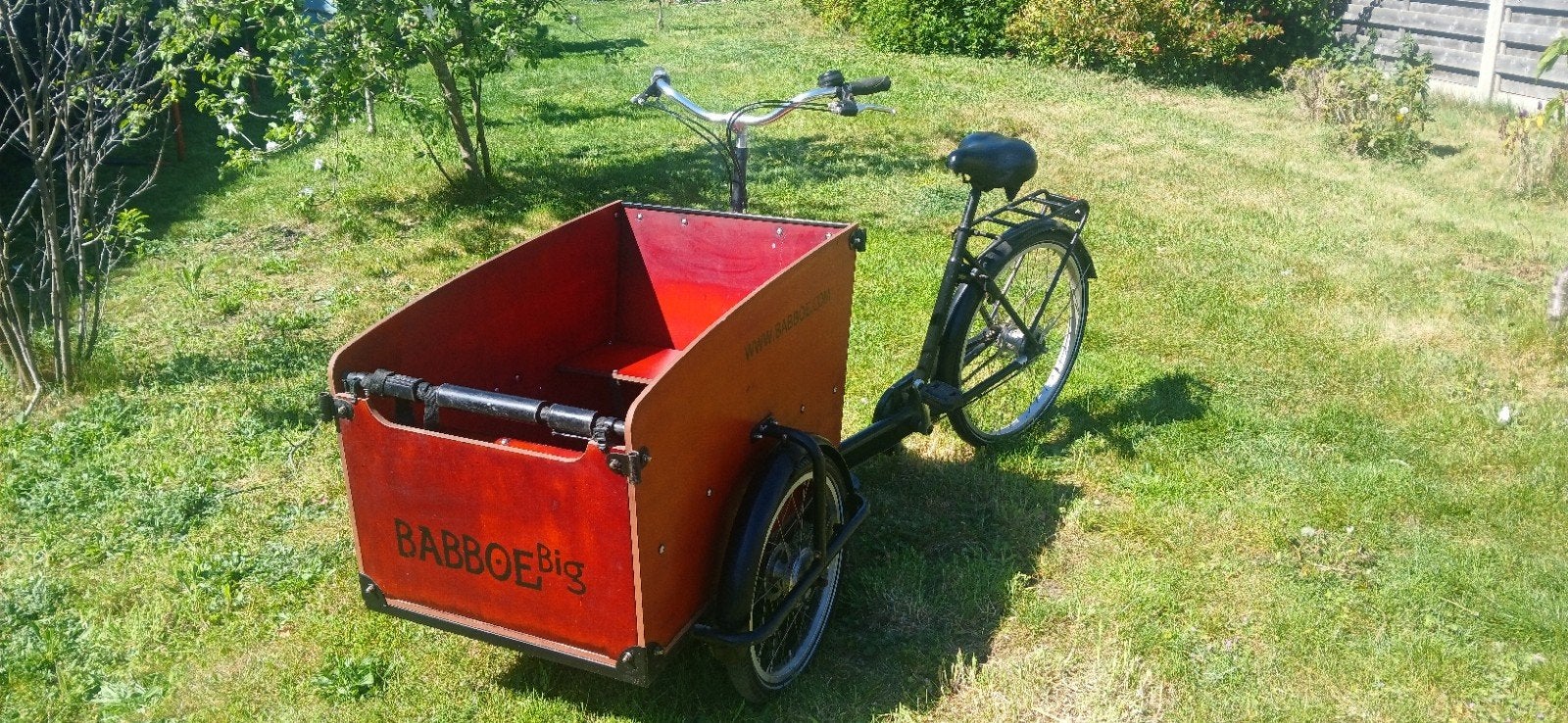 Babboe Big bakfiets – 4 zitplaatsen – Goede staat, Ophalen