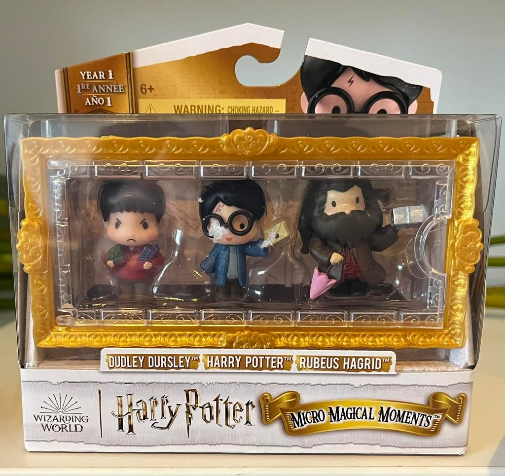 Harry Potter Micro Magical Moments figurenset, 3 figuren, Verzamelen, Harry Potter, Nieuw, Actiefiguurtje, Ophalen of Verzenden