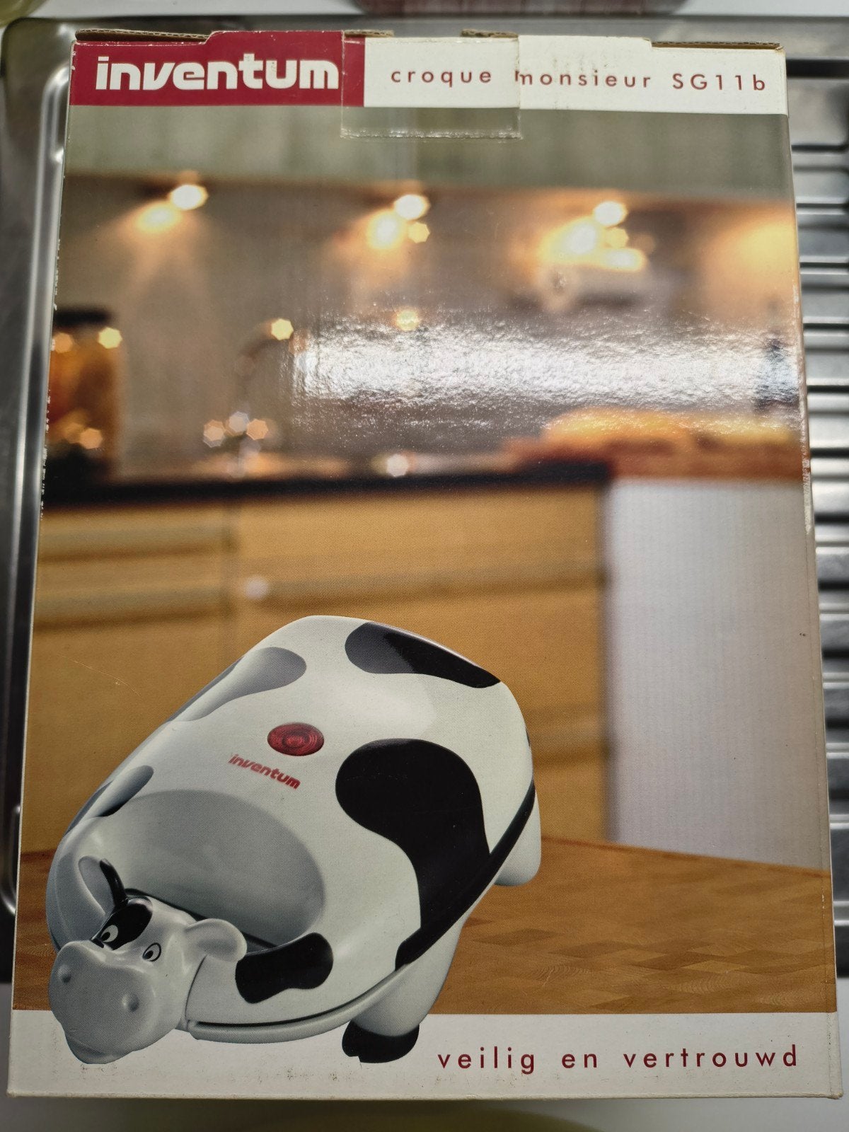 Vache Croque-monsieur pour 1 personne, Enlèvement, Neuf