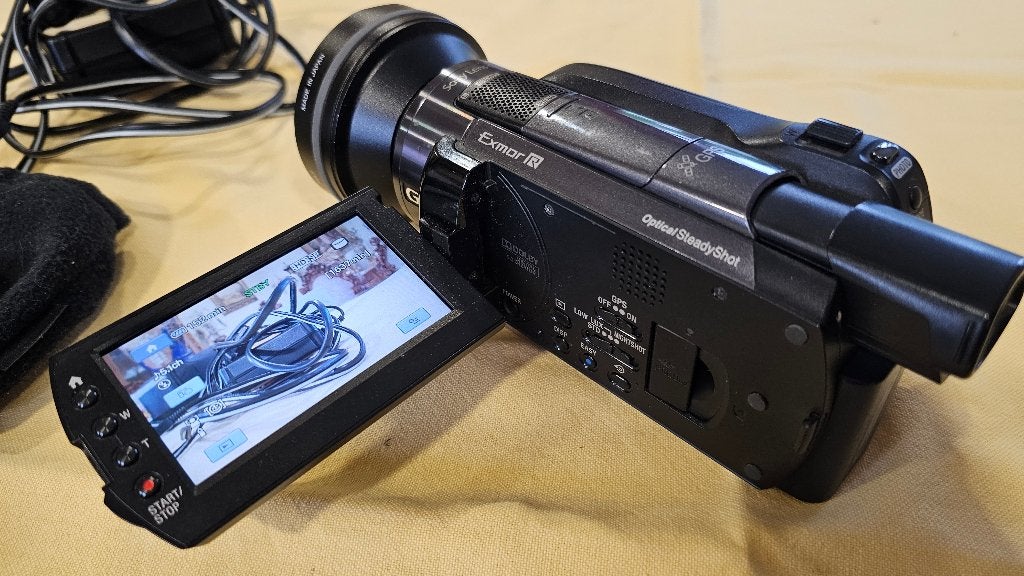 Caméscope Sony Handycam HDR-XR500  Disque Dur 120 Go, TV, Hi-fi & Vidéo, Full HD, Disque dur, Enlèvement ou Envoi, Caméra
