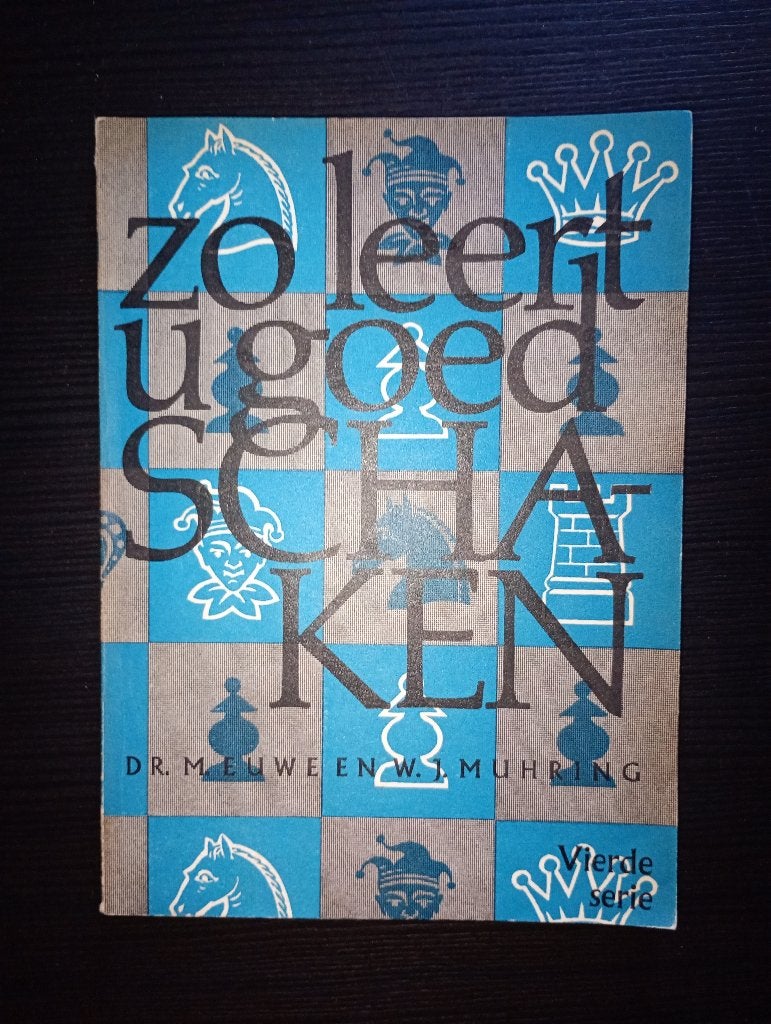 Zo leert u goed schaken 4 blauw, Hobby & Loisirs créatifs, Sport cérébral & Puzzles, Enlèvement ou Envoi, Moins de 500 pièces