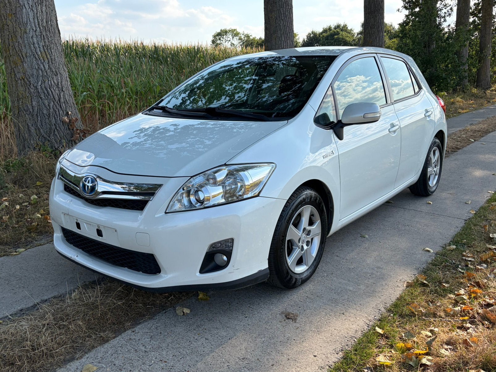 Toyota Auris Hybride Automaat Gekeurd Voor Verkoop, Auto's, Euro 5, Wit, 5 deurs, Auris