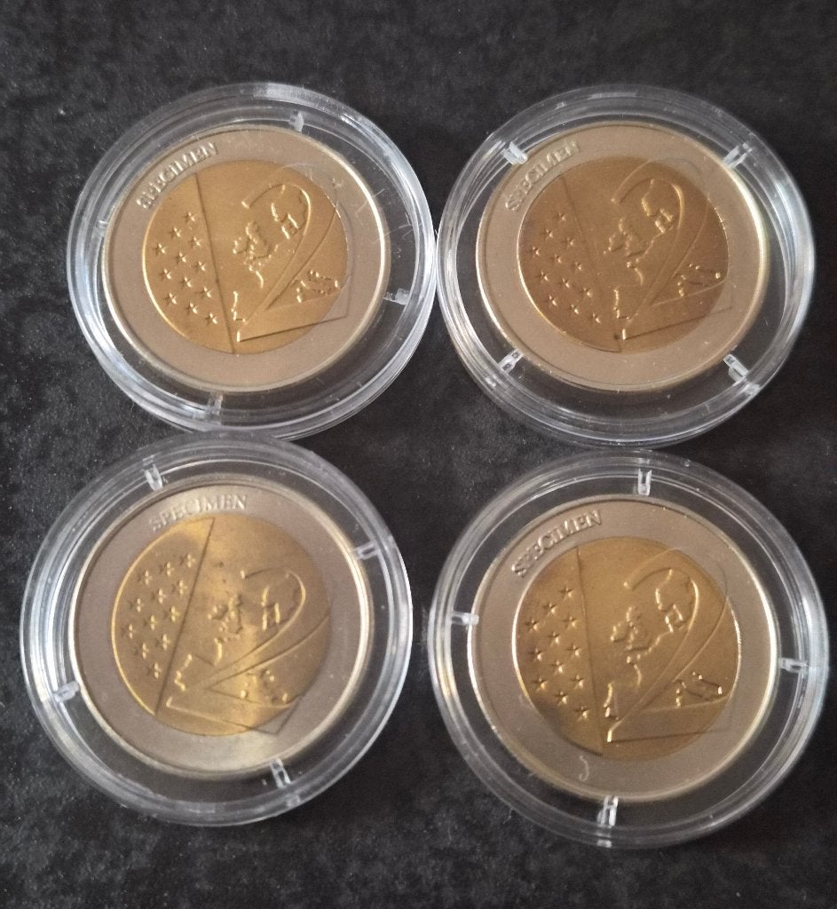 Monnaie 2 euro spécimen, Enlèvement ou Envoi