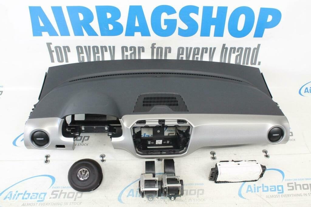 Airbag kit Tableau de bord noir/argent Volkswagen Up, Enlèvement ou Envoi, Utilisé