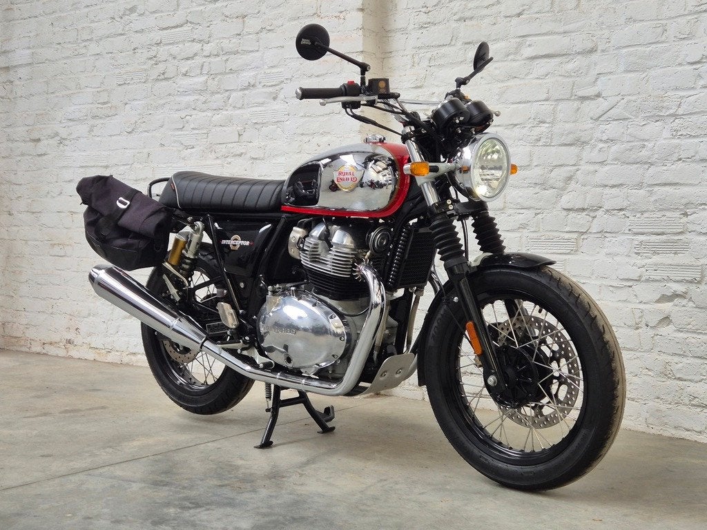 ROYAL ENFIELD INTERCEPTOR 650 édition chromée @motomobilia, Entreprise, Plus de 35 kW, 2 cylindres, Permis Moto A2 minimum