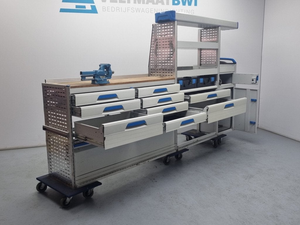 Sortimo bedrijfswagen inrichting bedrijfswageninrichting