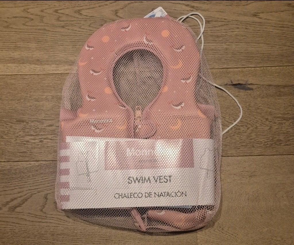 Zwemvest 1-2 jaar Roze Walvis 11-15 kg (86/92), Monneka, One size, Nieuw, Zwem-accessoire