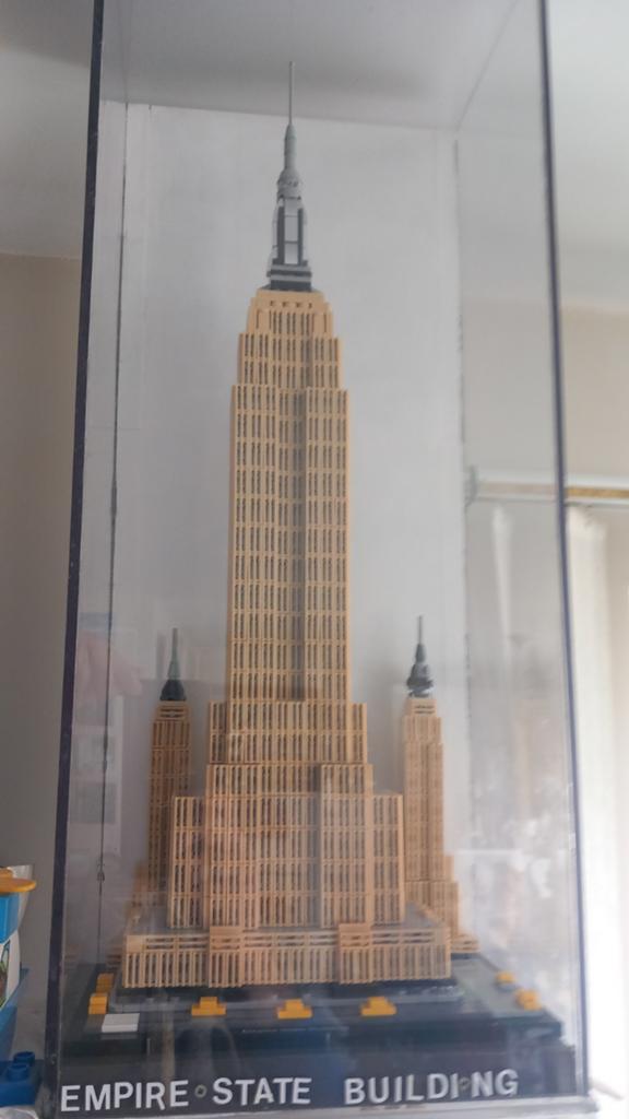 LEGO Architecture Empire state building met displaybox, Kinderen en Baby's, Speelgoed | Duplo en Lego, Ophalen, Lego, Architecture