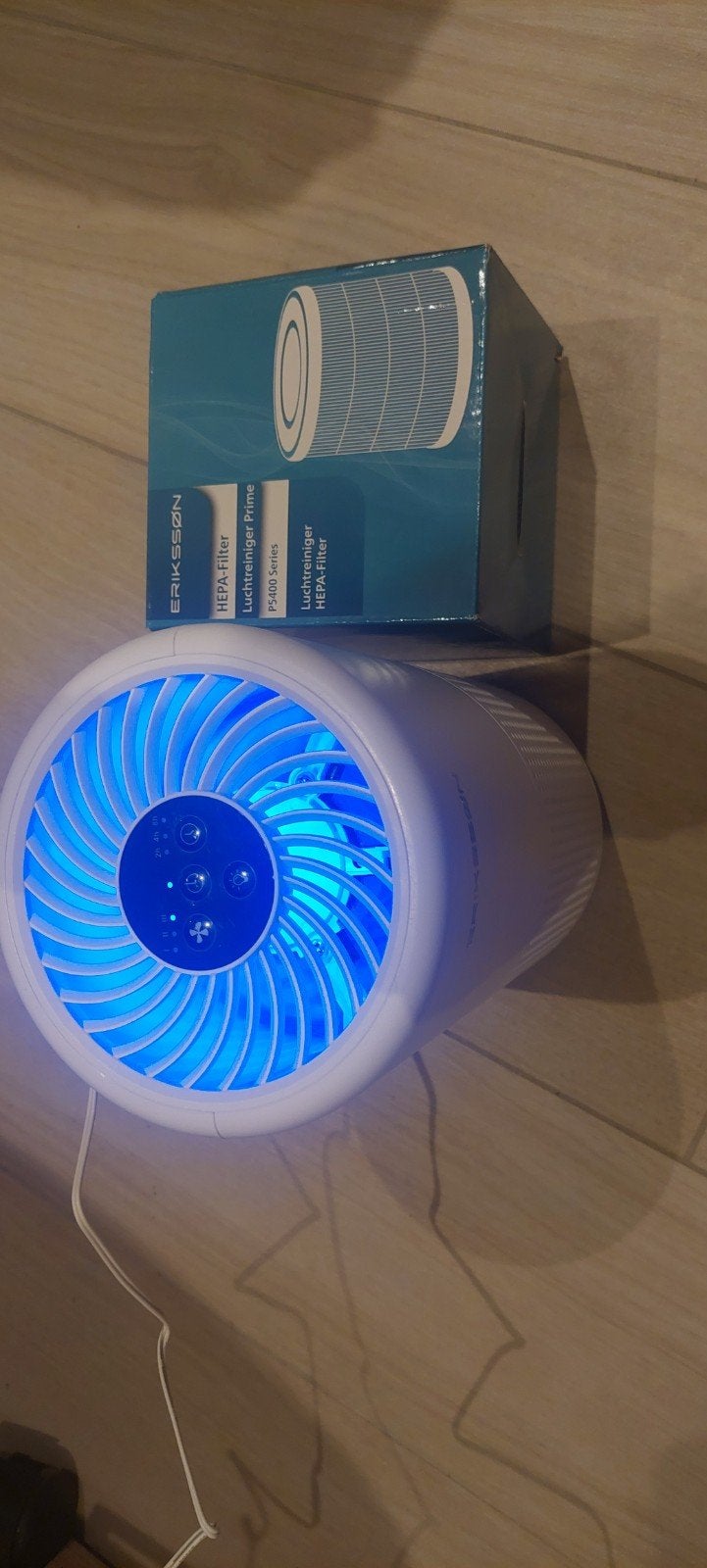 Erik.son lucht reiniger met extra filter ook voor in de kemp, Elektronische apparatuur, Zonnebanken en Gezichtsbruiners, Ophalen