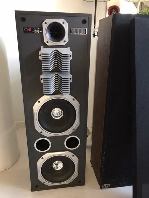 Paire d'enceintes HiFi à donner, Audio, Tv en Foto, Luidsprekerboxen, Ophalen, Gebruikt, Stereo speakers