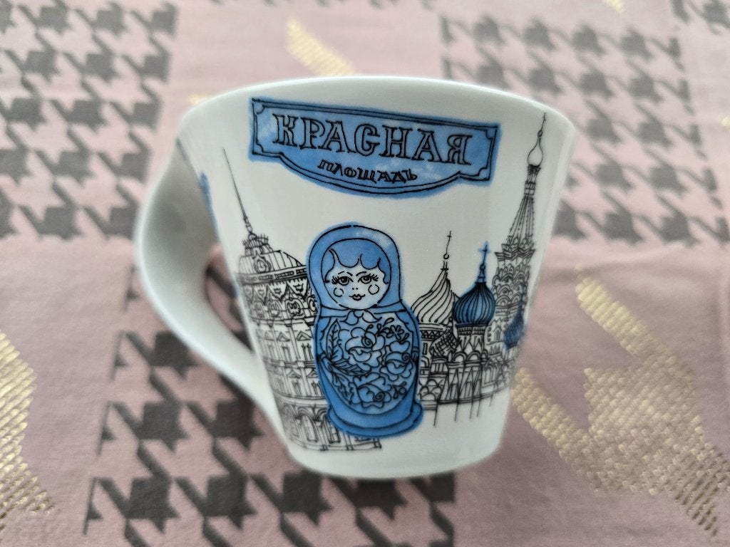 Villeroy & Boch New Wave Cafe Villes du monde Moscou, Enlèvement ou Envoi, Neuf, Porcelaine, Tasse et/ou soucoupe