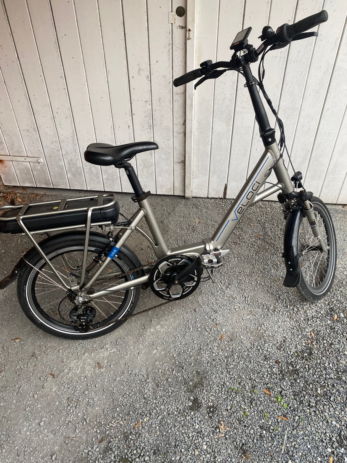 veloci lite vouwfiets, Ophalen, Zo goed als nieuw
