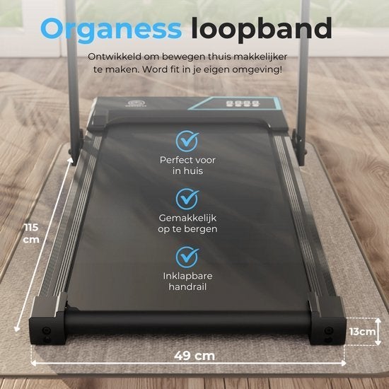 Tapis de course ORGANES, comme neuf, Enlèvement, Comme neuf, Tapis roulant