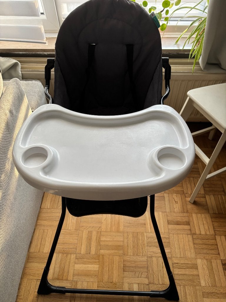 Chaise haute bebe, Enlèvement, Utilisé, Chaise pliante