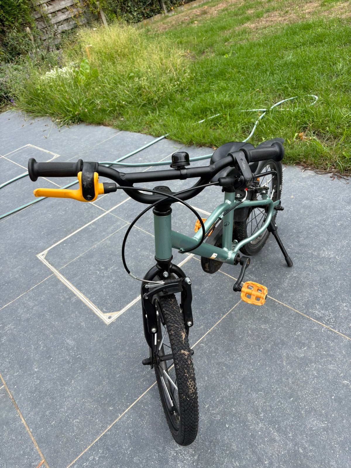 Btwin kinderfiets 16” - Discover 900 groen, Fietsen en Brommers, Fietsen | Kinderfietsjes, Ophalen, Gebruikt, Velgrem, 16 tot 20 inch
