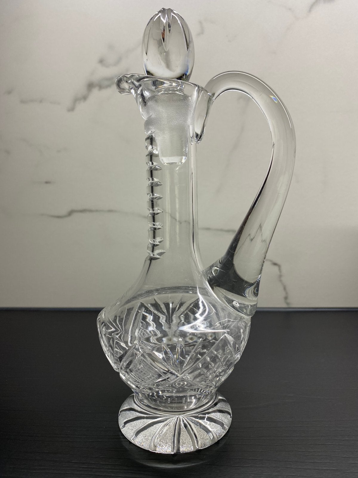 Bohemia Crystal Tsjechische 24k loodkristal karaf jaren70-80, Antiek en Kunst, Ophalen of Verzenden