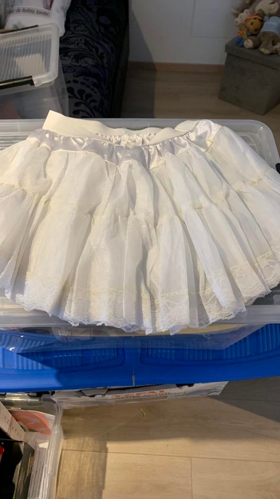 Witte kanten dansrokjes 8 one size, Ophalen, Kinderen