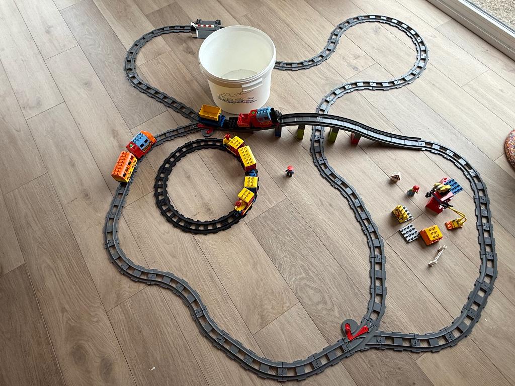 Duplo 3 verschillende treinset, Ensemble complet, Enlèvement, Utilisé, Duplo