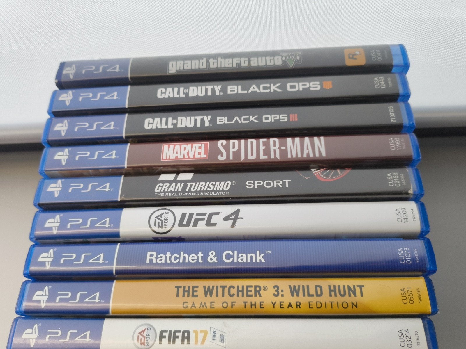 PS4 games, Ophalen, Zo goed als nieuw