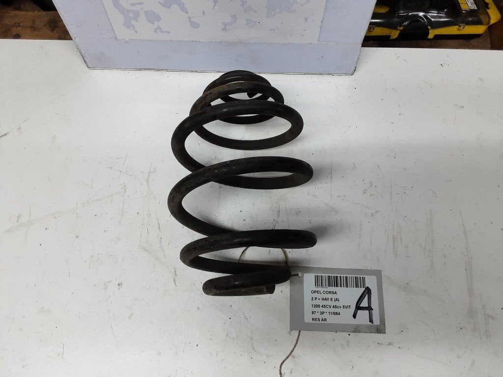 RESSORT DE SUSPENSION ARRIERE Opel Corsa B (73 / 78 / 79), Opel, Opel Automobile GmbH, Utilisé, Kontakt-opel@opel.com