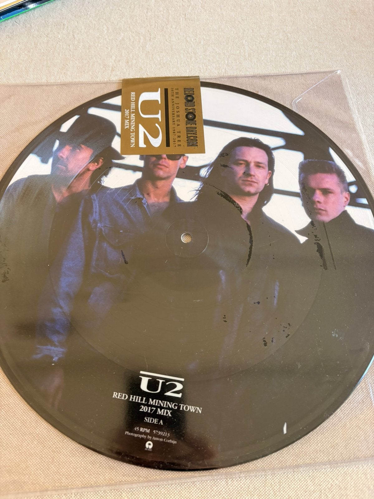 Lp U2  Red Hill Mining Town, LP, Speciale editie, Ophalen of Verzenden, 12 inch