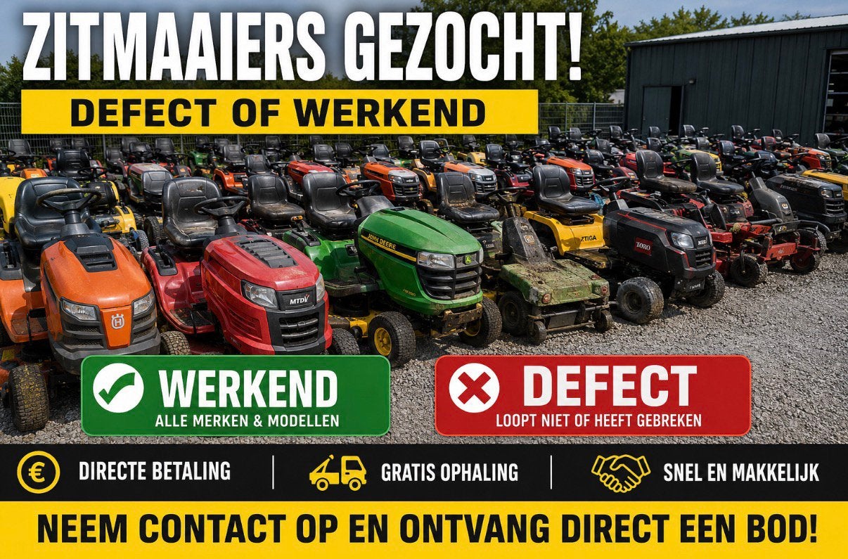 zitmaaiers gezocht !!!!, Enlèvement