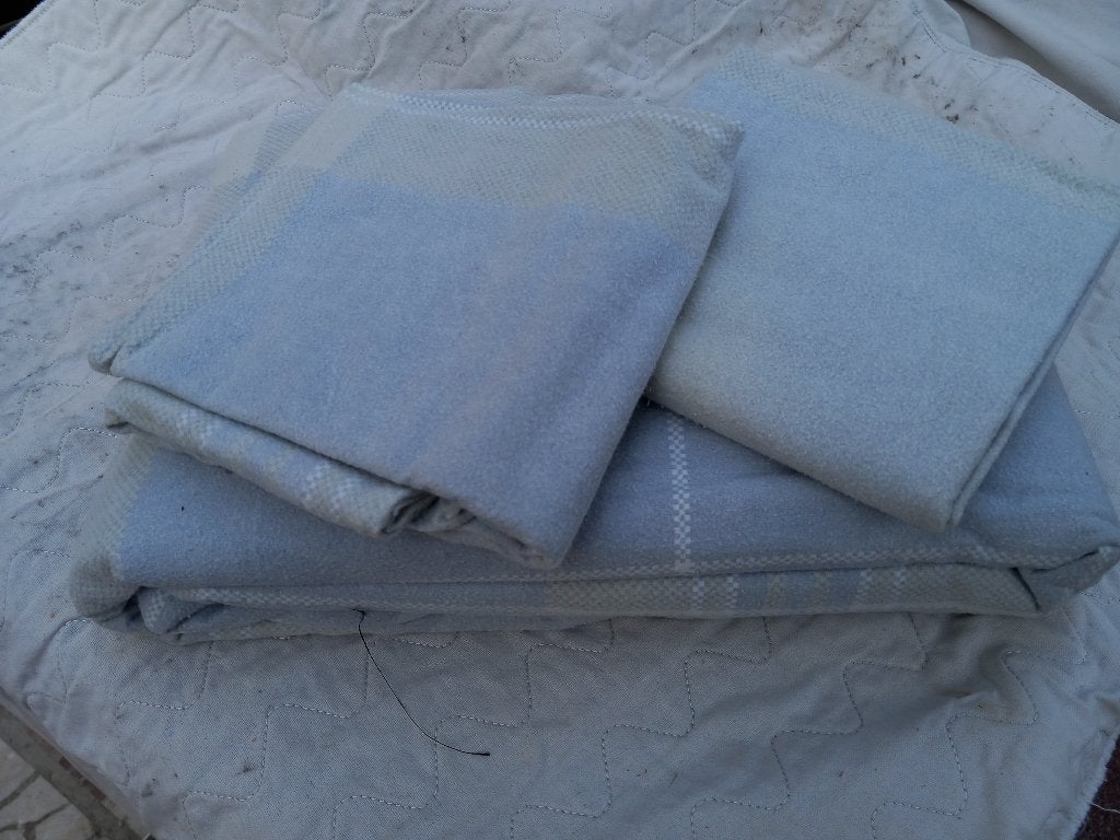 FLANELLE DONS OVERTREK, Ophalen of Verzenden, Zo goed als nieuw, Tweepersoons, Dekbedovertrek