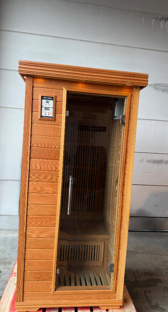Infrarood Sauna, Sport en Fitness, Sauna, Ophalen, Zo goed als nieuw, Infrarood, Complete sauna
