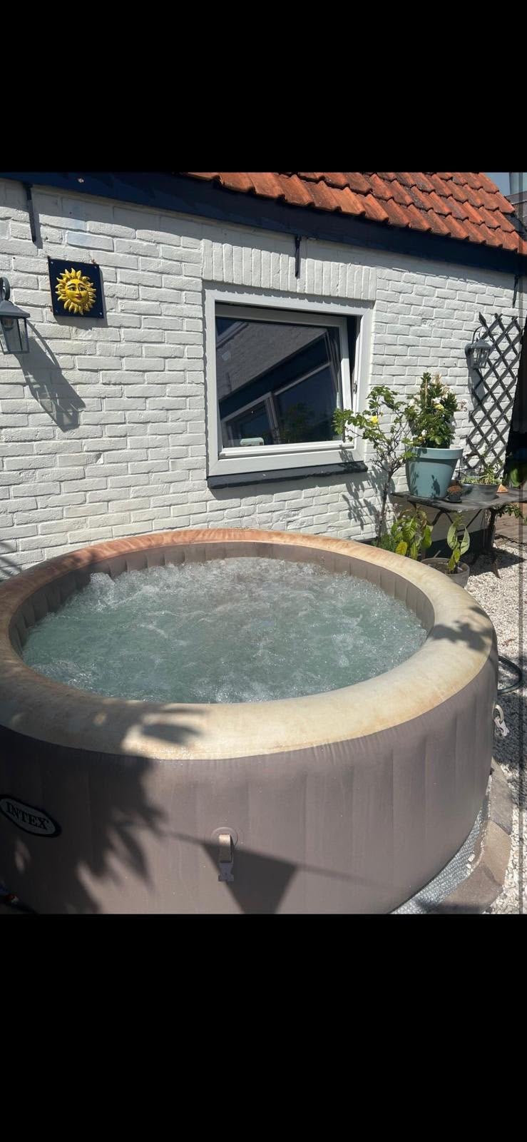 Jacuzzi intex 6 personnes, Enlèvement, Utilisé, Filtre, Gonflable