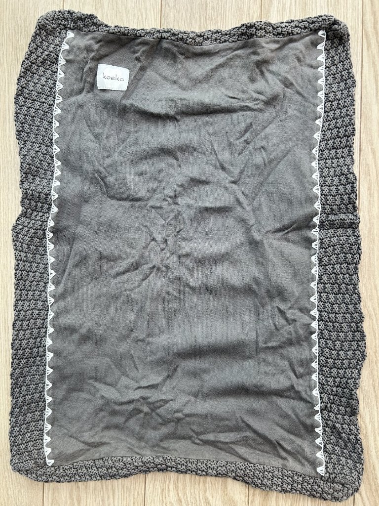 Koeka antraciet babykussenhoes, Kinderen en Baby's, Badjes en Verzorging, Ophalen, Gebruikt
