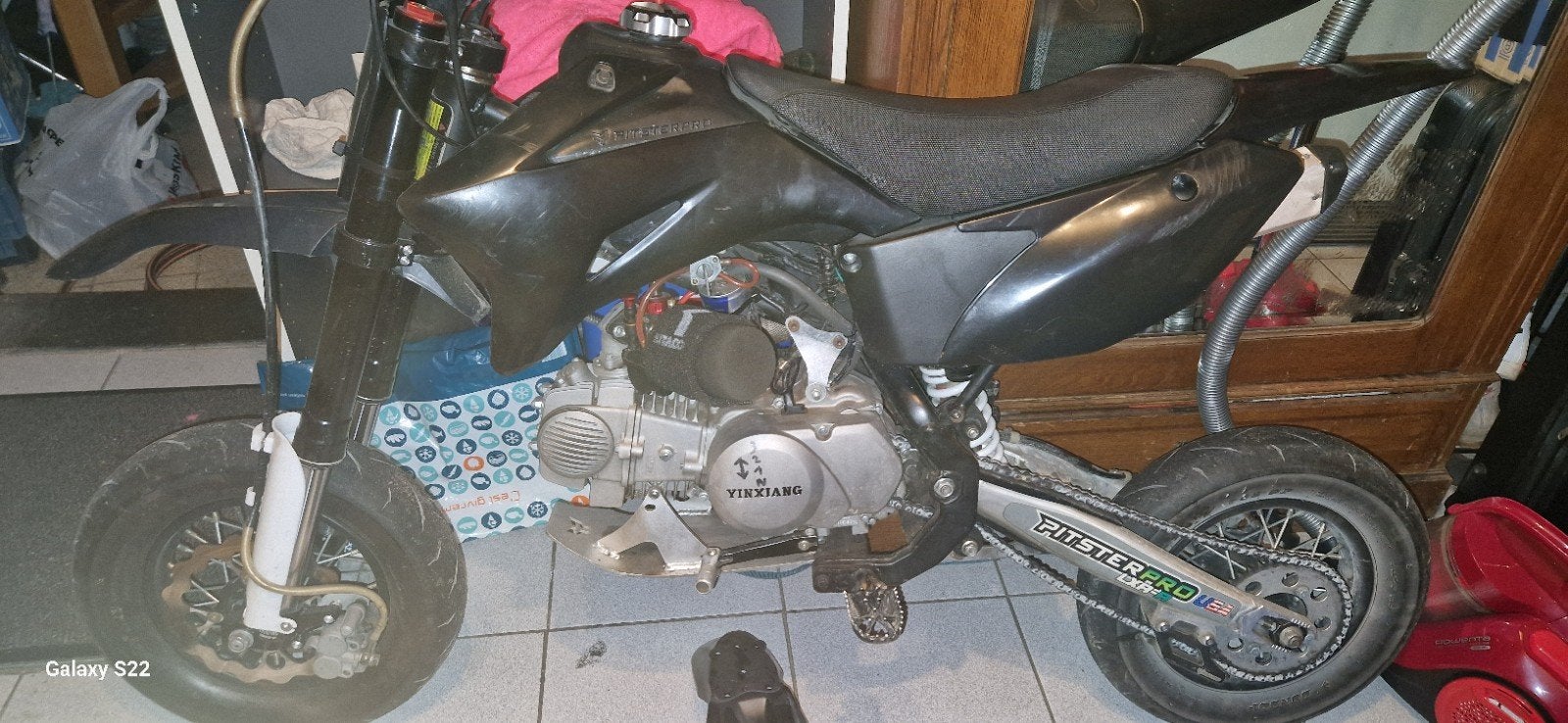 PITBIKE PITSTERPRO, 140 cm³, Pitsterpro, Comme neuf, Enlèvement