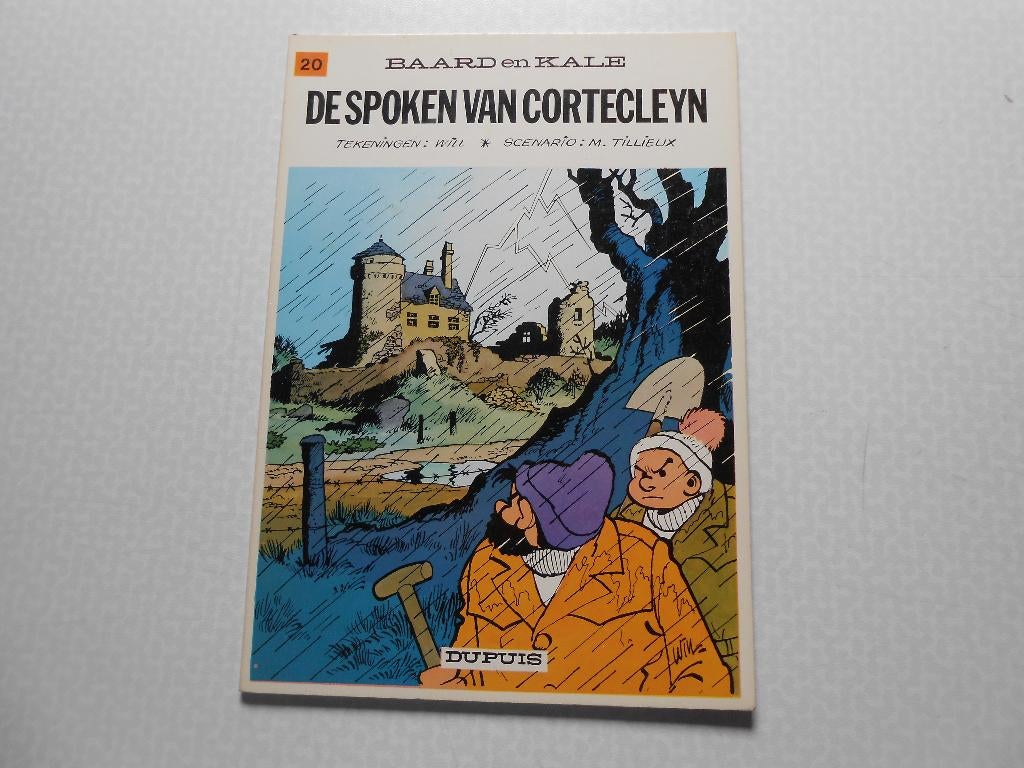 baard en kale 20 De spoken van Cortecleyn 1973 1ste druk., Boeken, Will/Tillieux, Eén stripboek, Nieuw, Ophalen of Verzenden