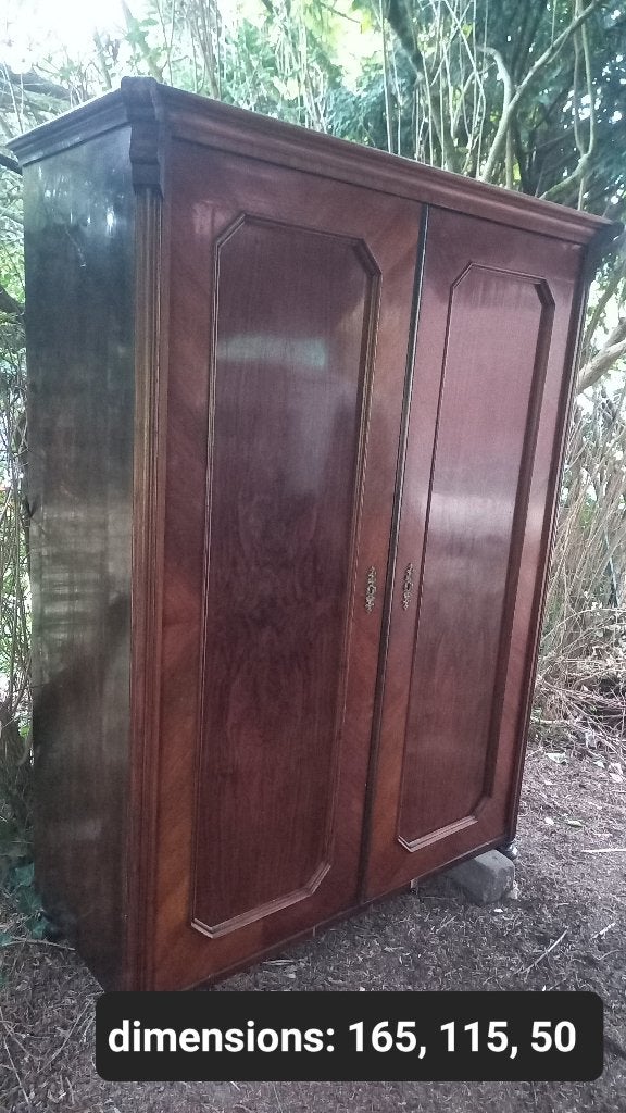 houten kledingkast, Ophalen, Gebruikt, 100 tot 150 cm, 150 tot 200 cm