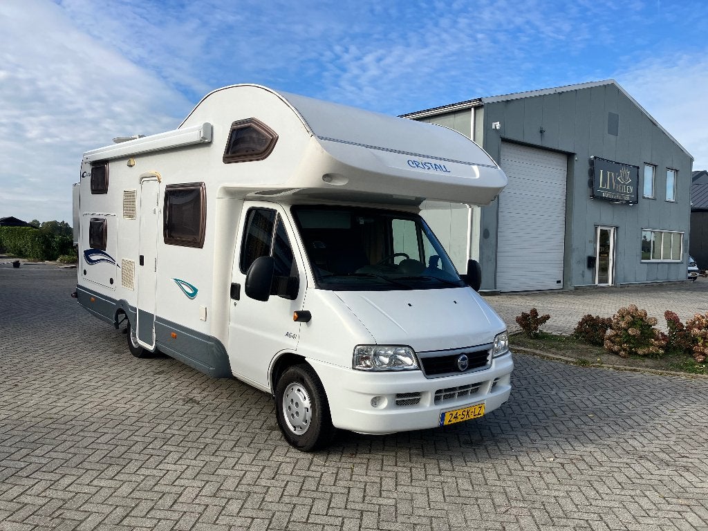 Nette camper gezin., Caravans en Kamperen, Mobilhomes, Particulier, tot en met 6, Alkoof, Fiat, Fiat, 6 tot 7 meter, Diesel, Handgeschakeld
