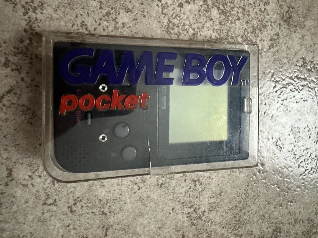 Nintendo Game Boy Pocket zwart - in originele doos, Consoles de jeu & Jeux vidéo, Enlèvement, Utilisé, Game Boy Pocket