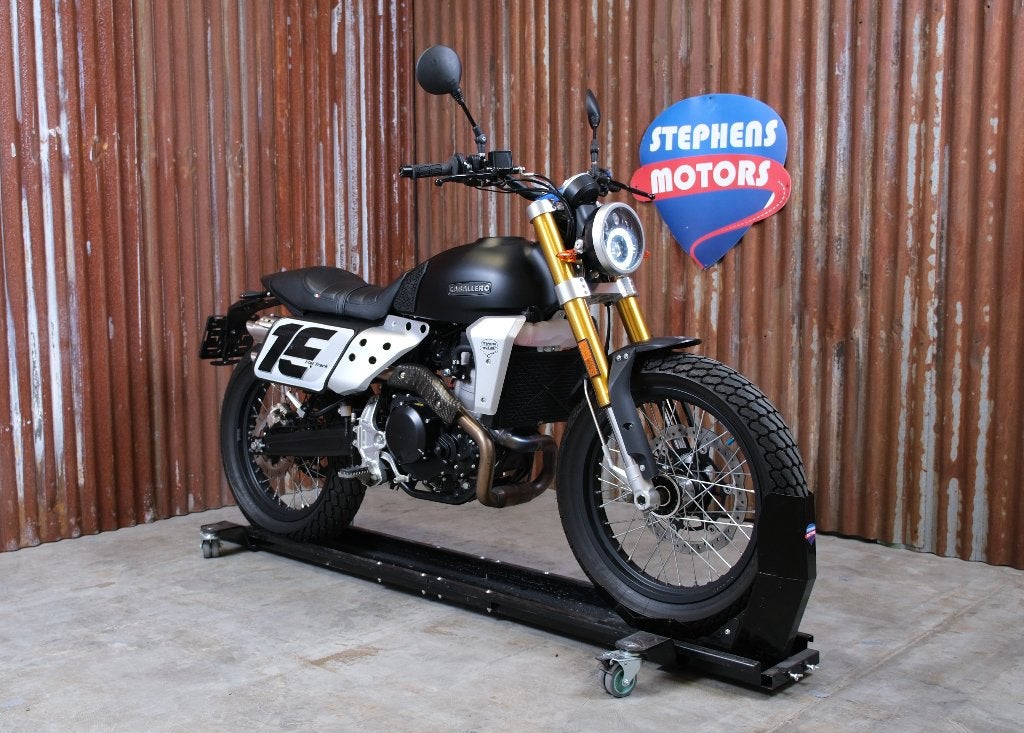 Fantic Cabalerro 500 Flat Track A2, Occasion, ABS, Bedrijf, 449 cc