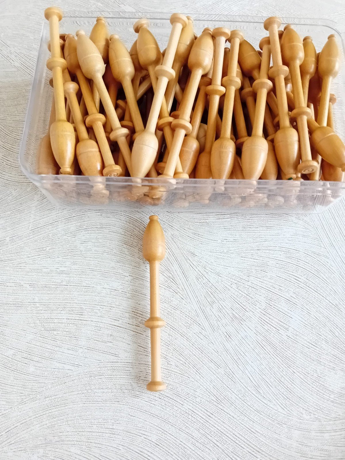 Kantklossen, Hobby en Vrije tijd, Kantklossen, Klos(sen), Ophalen