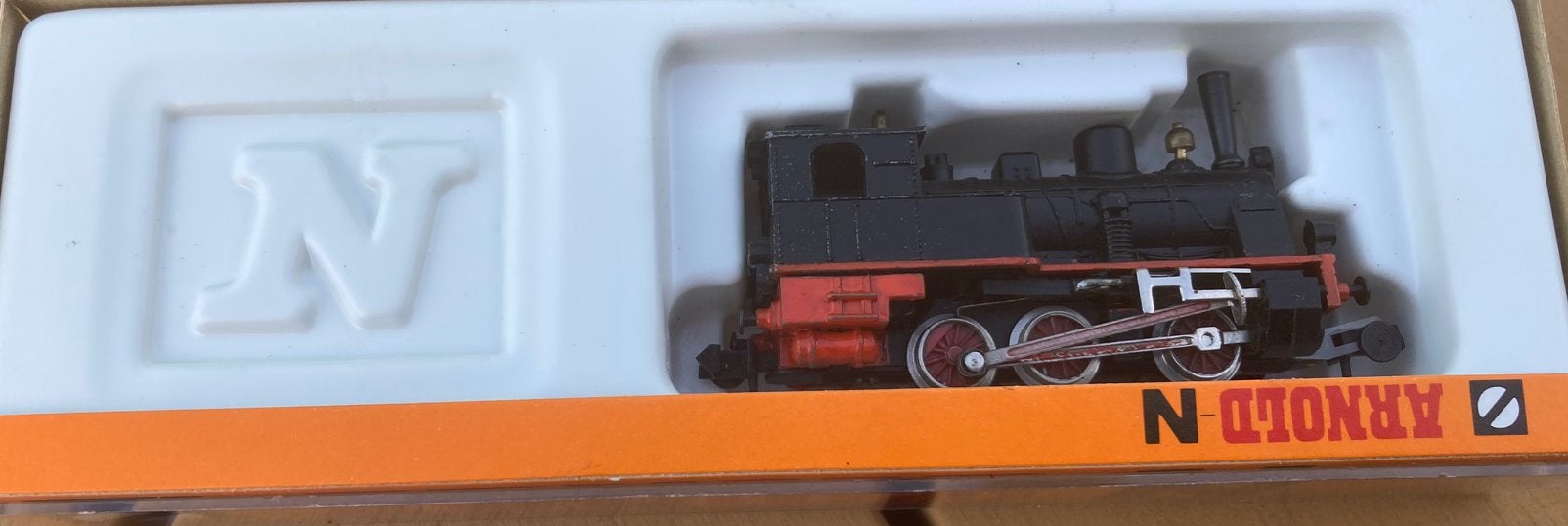 Titel voor je advertentie Arnold 2221 – N‑schaal – stoomloc, Arnold, Analogique, Enlèvement ou Envoi, Locomotive