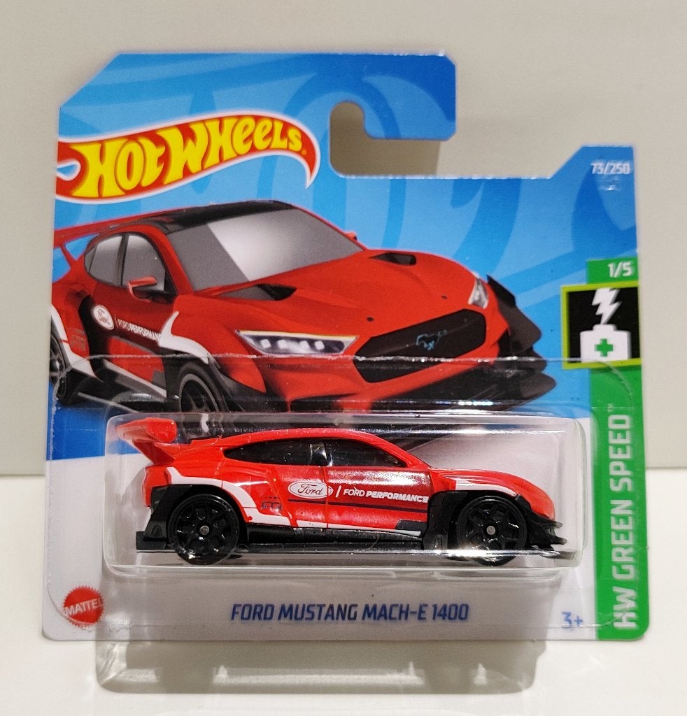 Hot Wheels Ford Mustang Mach-E 1400 Rood (2022), Ophalen of Verzenden