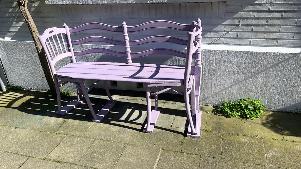 Banc en bois, Enlèvement, Comme neuf, Bois
