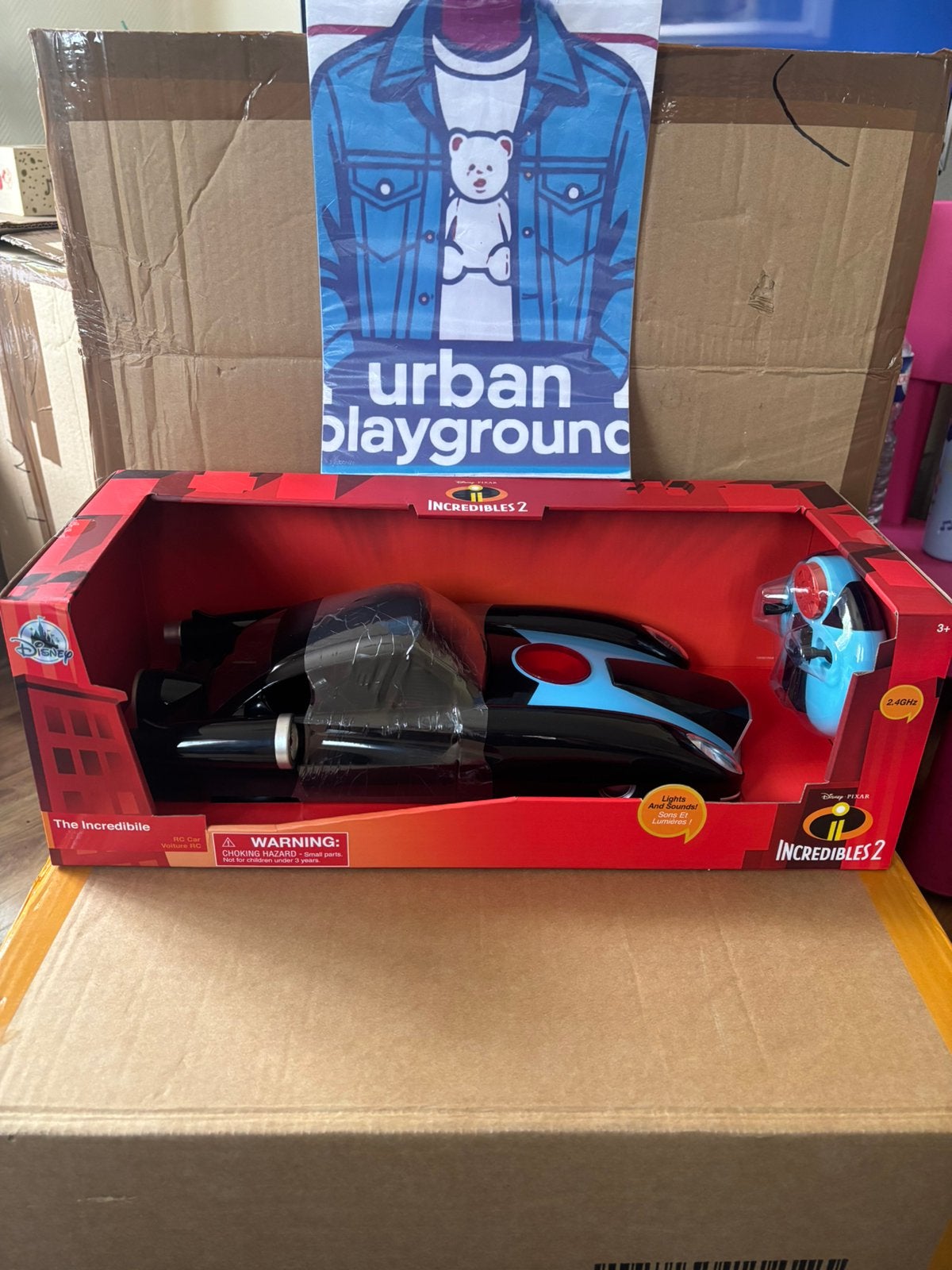 Voiture télécommandée Disney Incredibles 2 Deluxe RC, Enlèvement ou Envoi, Neuf, Voiture