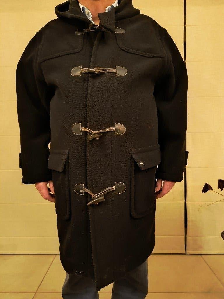 Zwarte winterjas SAINT JAMES - heren XL, Kleding | Heren, Ophalen, Gedragen, Maat 56/58 (XL), Zwart