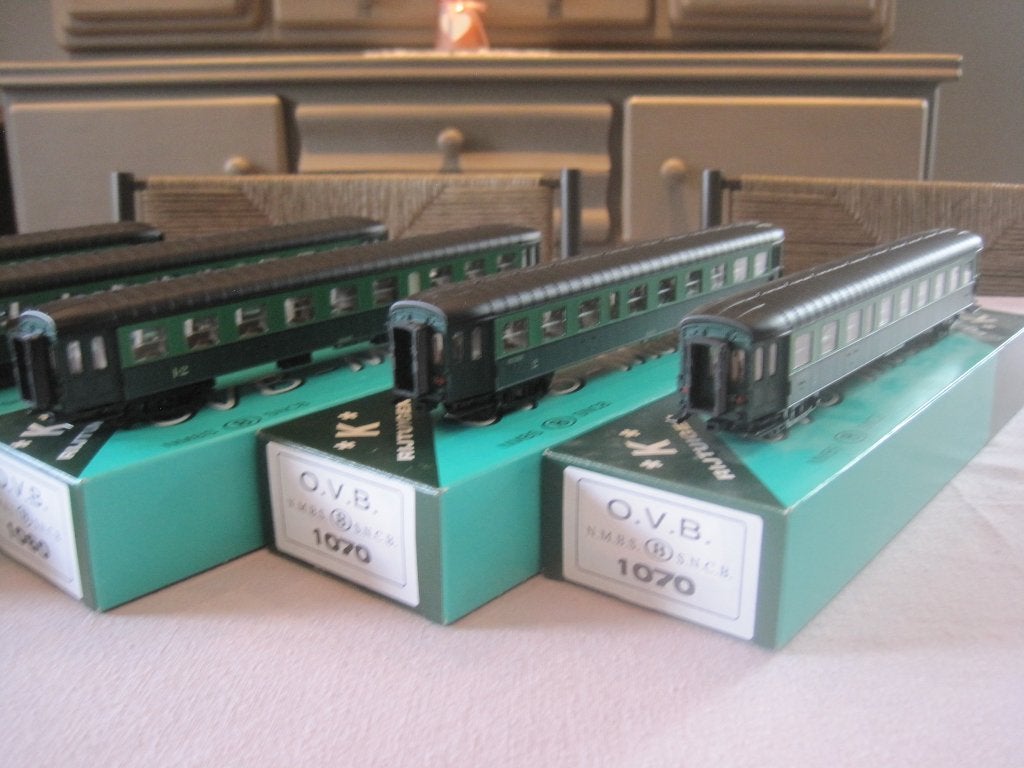 OVB-MODELS K RIJTUIGEN 6-DELIG, Overige merken, Treinset, Gelijkstroom, Nieuw